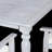 5-Piece Square Dining Set, Patio Dining Table With Chairs