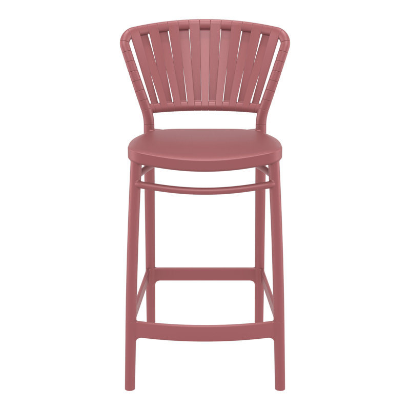 Tabouret de bar d'extérieur Newport, Marsala, 25.6"
