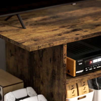 Modern TV Cabinet Stand Storage Shelves Table Mobile Bedroom Furniture Bookshelf Bookcase