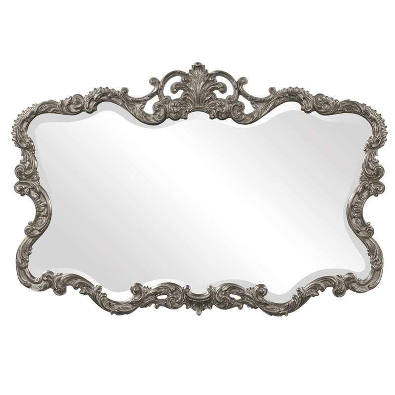 Daniely Wall Mirror, Nickel