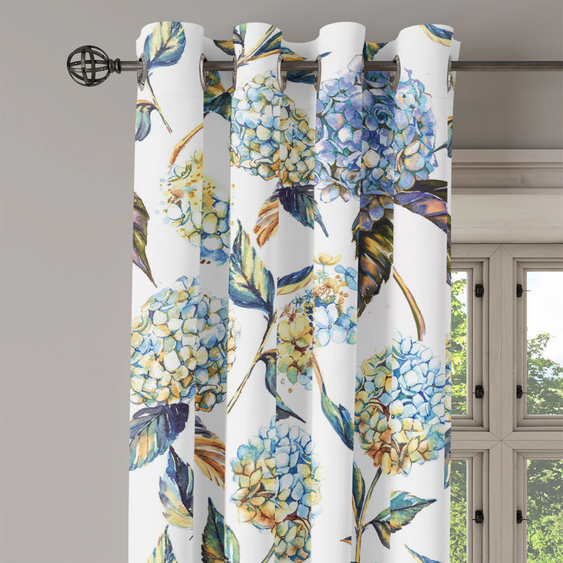 Dymphy Semi Sheer Curtain Pair