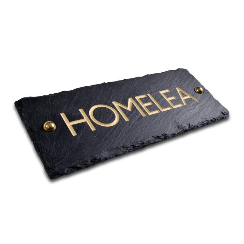 Grosso Rectangle Wall Plaque, Yes