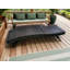 Ensemble de 1 chaise pliante pour patio