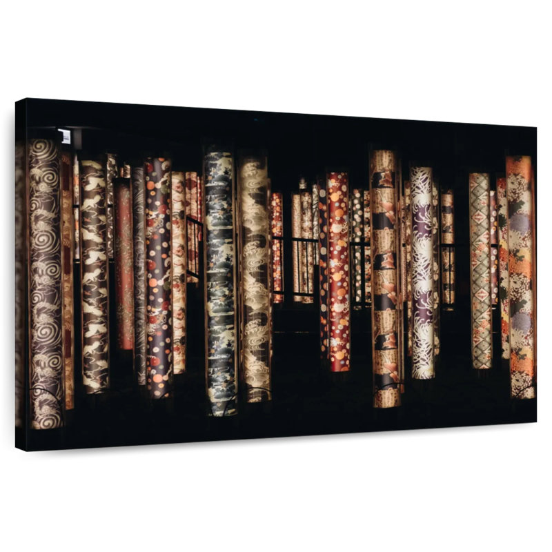 Textile de kimono japonais