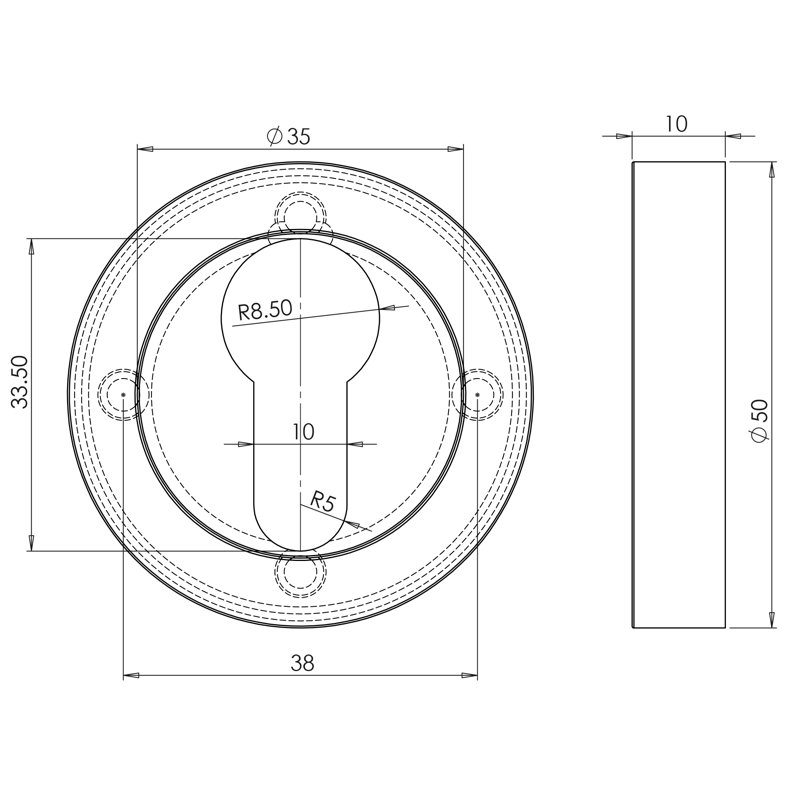 Euro Escutcheon