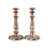 11 " Copper Candlestick Set of 2