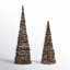 Christmas Rattan Table Tree Decor