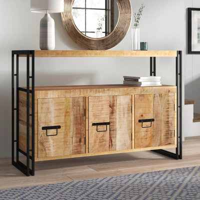 Canonero 135cm Solid Wood Top Console Table