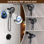 Pomme de douche double avec pomme de douche Magnetix et système de douche à main à trois fonctions Casainc