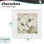 «Subtle Beige Magnolias», reproduction sous verre encadrée, design par Lanie Loreth-925239413-925239419
