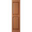 Lifetime Vinyl, TailorMade Two Equal Panels, Raised Panel Shutters, w/Shutter-Loks (Per Pair)-105762353-105762409-105762373