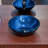 Novatto 16.5'' Blue Glass Circular Bathroom Sink-95974068