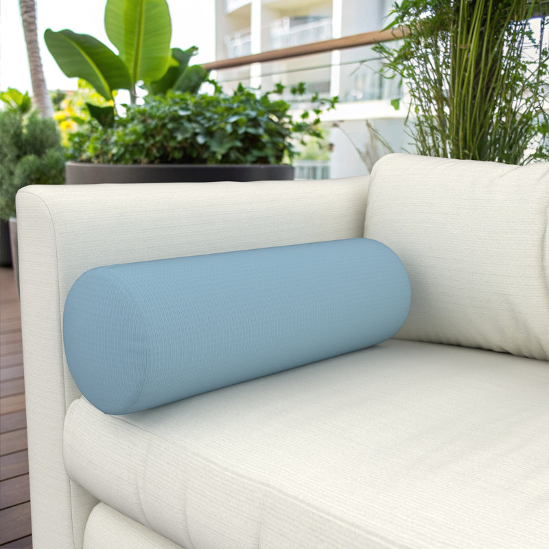 Coussin intérieur / extérieur Amala Sunbrella®, Canvas Air Blue