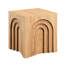 Table d'appoint de chambre à coucher carrée 15,79 po, salon moderne et table de chevet-385038466