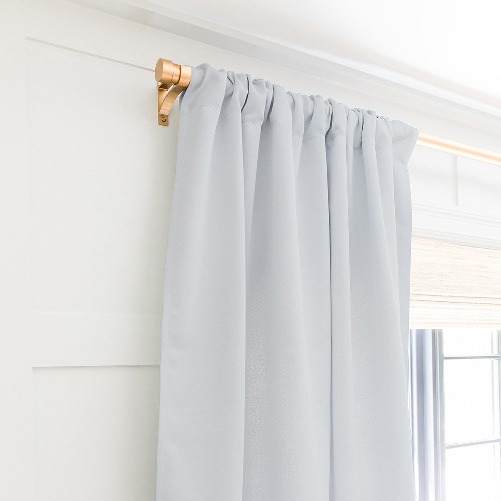 Holli Zollinger Folksong Linen 1pc Blackout Window Curtain Panel Deny Designs Size per 