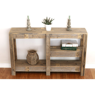Maddocks 46'' Solid Wood Console Table