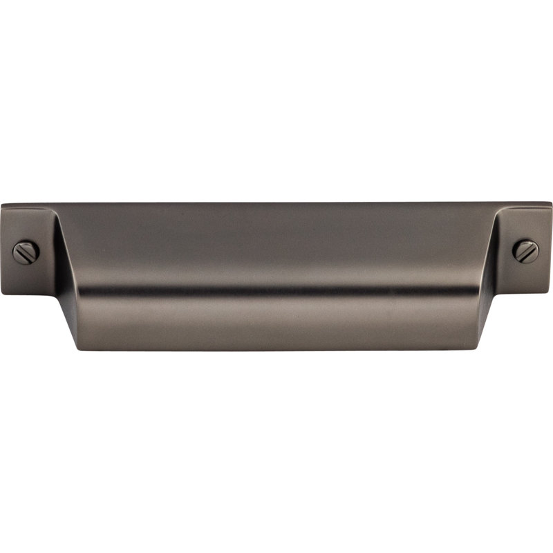 Channing Cup/Bin pull, Ash Gray, 3 3/4" Center to Center
