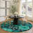 Machine Washable Indoor/Outdoor Chantille ACN2295 Floral Rug-386281780