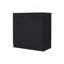 Commode 2 portes 1 tiroir Wengé-11168526
