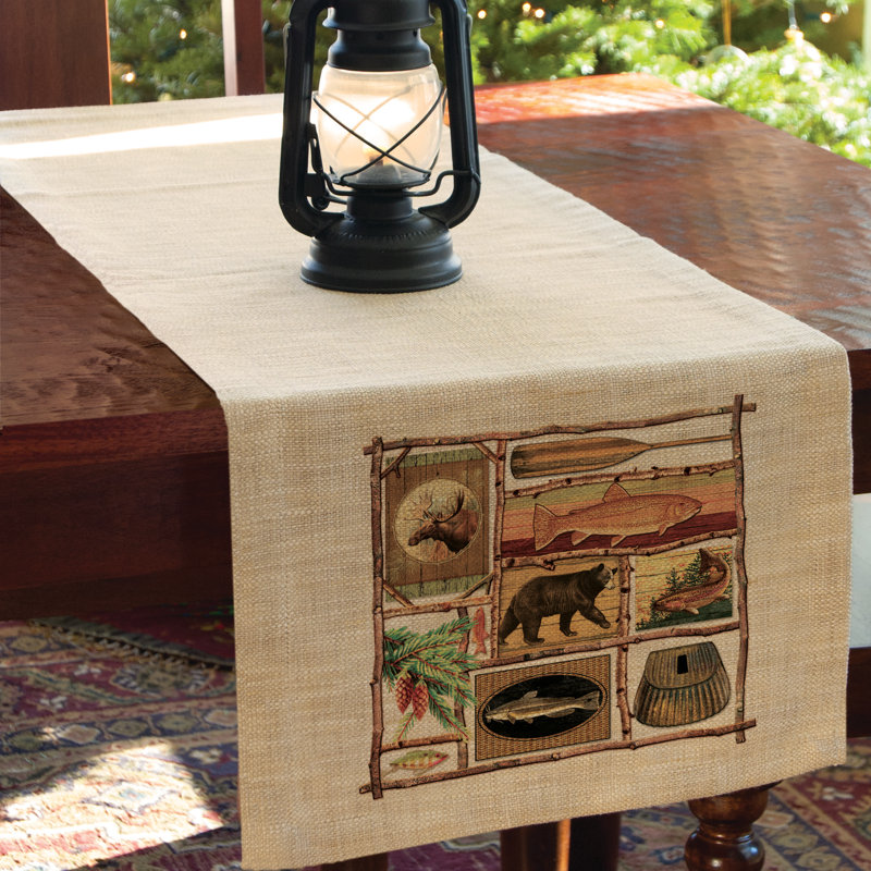 Brunet Animal Table Runner