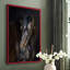 Sunlit Horses I, reproduction encadrée - bois massif-1723490472-1723490466