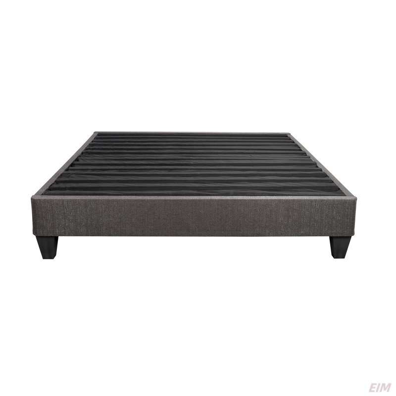 Platform Bed Base, Upholstered Mattress Foundation Bed Frame (Bed), California King