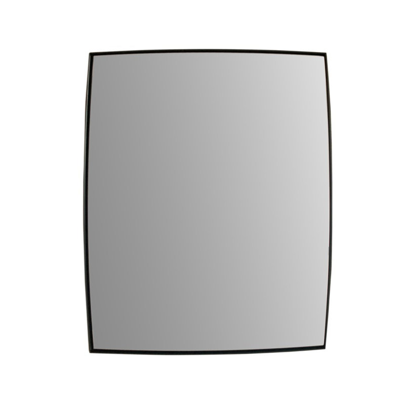 Metal Rectangle Mirror, Black