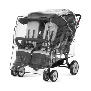 Foundations Quad Stroller Rain Cover