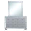 Commode (sans miroir), argent