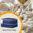 Comforter Storage Bags 4 Pack - Large Capacity Space Saving Compression Storage Organizer For Blankets, Bedding, Pillows, Duvets With Zipper Window And Reinforced Handles
