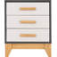 Veronica 46.5cm W Manufactured Wood Bedside Table
