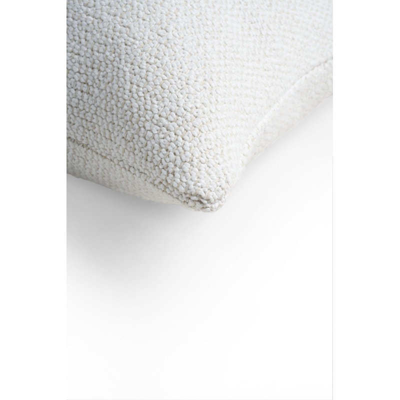 Mystic Ink Lumbar Indoor/Outdoor Pillow Cover & Insert, White