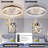 20" Low Profile LED Ceiling Fan with Light, Remote & App Control, 6 Speeds, Dimmable-1784469073