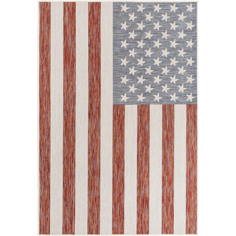 Indoor / Outdoor Area Rug, Rectangle 124.5 cm x 185.4 cm