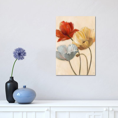 «Poppy Palette II» par Nan - peinture sur toile tendue