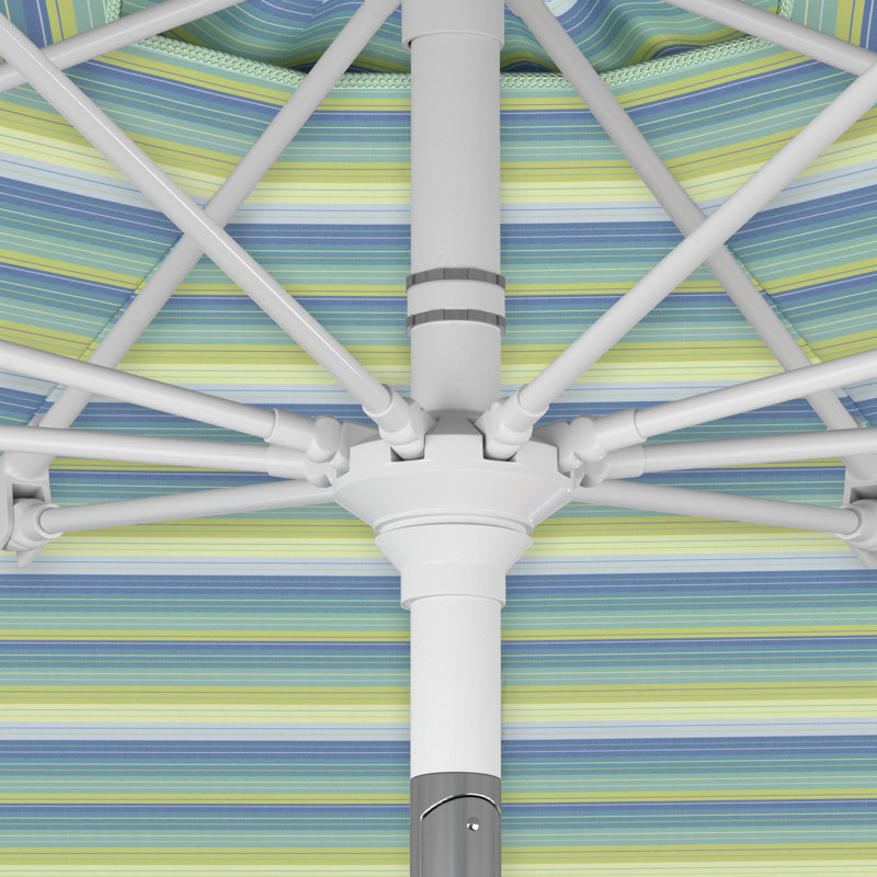 Parasol de marché 108 po Stephenville, Sunbrella® bord de mer Séville rayé