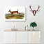 Long-Tailed Deer by J.W. Audubon - Wrapped Canvas-55307968