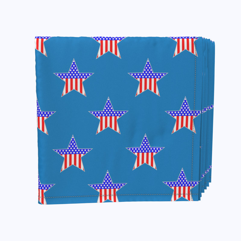 Polyester Geometric Square Napkin