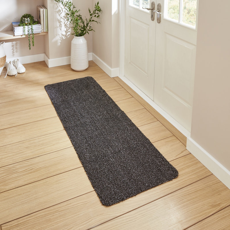  Kitchen Mat, Dark Brown, Rectangle W75 x L150 cm