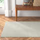 Debra Handmade Tufted Wool Area Rug in Ivory