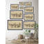 New York Skyline Sketch - Single Picture Frame Print-2120210441