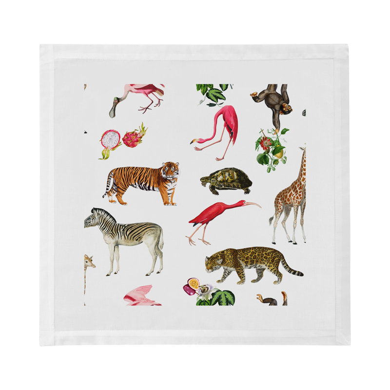 Exotix Cotton Sateen Dinner Napkins