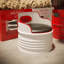 Ensemble repas rond 23,3 po Vandergriff-908575511-908575512-908575513