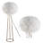 Grabowski 52'' Painted Gold Novelty Floor Lamp