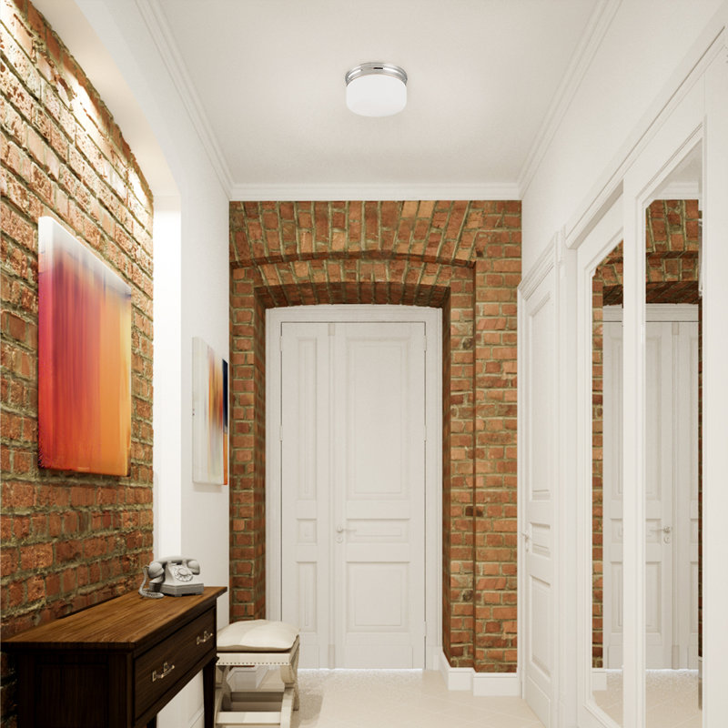 Briaroaks Glass Flush Mount