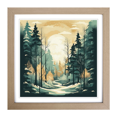 Winter Forest - Framed Print