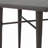 32" SQUARE WICKER BAR TABLE
