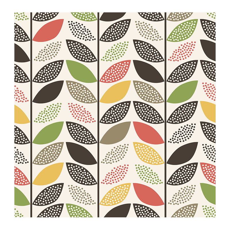 Calvina 2.5m x 2.5m Matte Peel and Stick Mural, 208 x 146cm