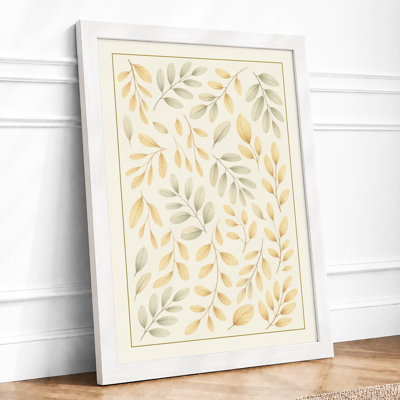 Scattered Foliage Botanical - Print