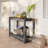 Rectangular Outdoor All-Weather Console Table, Gray-110559035